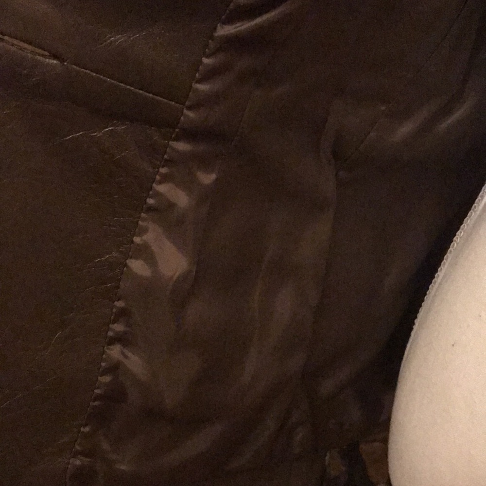 Metallic Leather Jacket - Picture 12 of 13